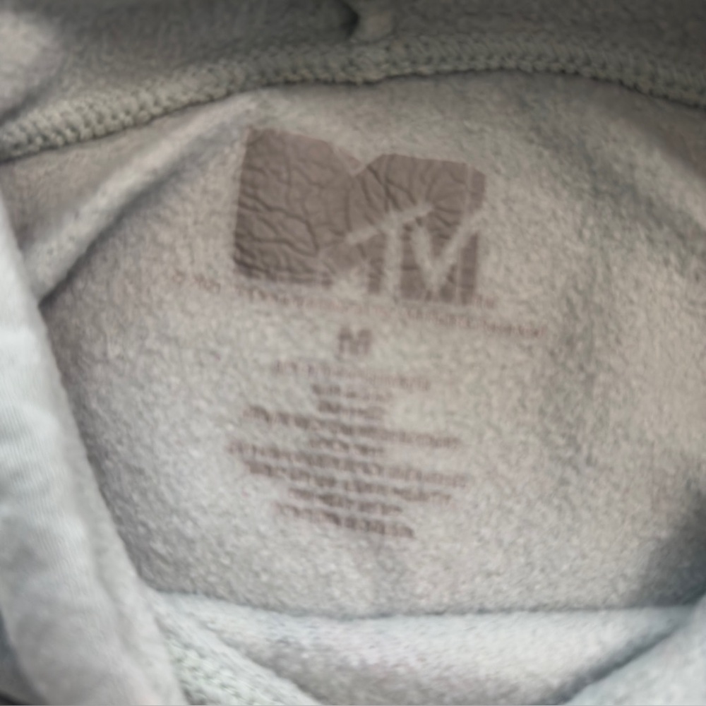 MTV Holiday Logo Hoodie with Gold Bow – Size Medium - Picture 5 of 7
